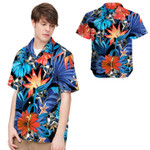 Jiu Jitsu Tropical Leaves Men Hawaiian Shirt For BJJ Lovers In Daily Life