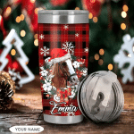 Country Caro Christmas Stainless Steel Tumbler