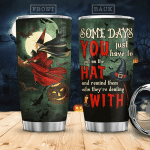 Halloween Witch Stainless Steel Tumbler