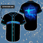 Larvasy Personalized Custom Name Zodiac Sagittarius Baseball Tee Jersey Shirt