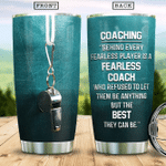 Larvasy Behind Every Player Is A Coach Gift For Coach Best Coach Gift Best Coach Ever Present For Coach Stainless Steel Tumbler