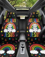Jesus All Over Printed Car Seat Covers