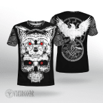 Wolf - Raven - Viking T-shirt - Myvikinggear Store