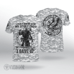 Never Say "I GAVE UP" - Viking Shirt - Myvikinggear Store