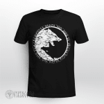 Viking Gear : Yin Yang Wolf - Viking T-shirt