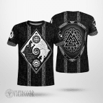 The Sons of Fenrir Skoll and Hati Art - Viking T-Shirts All-Over-Print