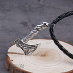 Viking Necklaces Wolf And Raven Viking Odin Axe | Viking Accessories