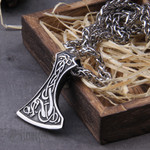 Vikings Necklace Thor Hammer Viking Axe