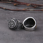 Viking Bear Paw Claw Rings, Stainless Steel