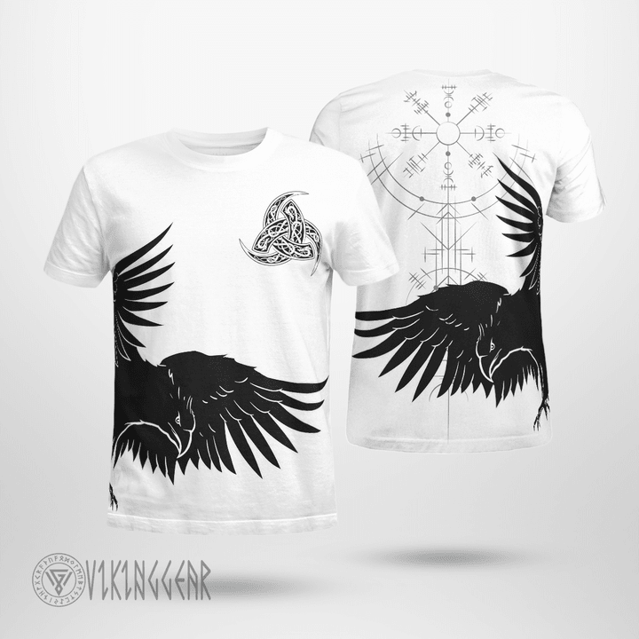 Hugin And Munin - Odin's ravens - Viking T-Shirt - Myvikinggear Store