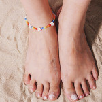 Daisy Seed BEAD ANKLET