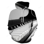 3D Piano Keys - Hoodie