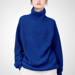 2022 Long Sleeve Half Turtleneck Sweater