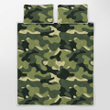 Camouflage Pillow And Blanket Set Made Of High-Grade Polyester And Cotton