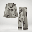 Fantastic Military Style Cotton Pajamas Long Sleeve Soft And Cozy