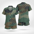 Fantastic Camouflage Short Sleeve Pjs Soft And Cozy