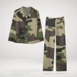 Camouflage Mens Pyjama Set Long Sleeve Stylish And Comfortable