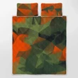 Cool Army Style Quilt Set Soft And Lightweight