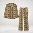 Camouflage Long Sleeve Fluffy Pyjamas Soft And Cozy