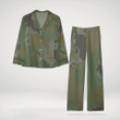 Beautiful Army Style Mens Pyjama Set Long Sleeve Stretchy And Lightweight