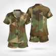 Astounding Camouflage Mens Short Sleeve Pjs Stylish And Comfortable