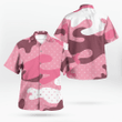 Fine Camo Hawaiian Shirt Print Lightweight Ultra-Comfy Fabric