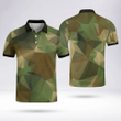 Army Style Golf Polo Shirts Sale Breathable Comfy Fabric Black Collar