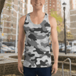 Army Style Tank Top Shirt Lightweight Ultra-Comfy Fabric