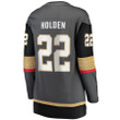 Nick Holden Vegas Golden Knights Women's Home Breakaway Player NHL Jersey - Black