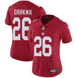 Women's Nike New York Giants #26 Orleans Darkwa Red Alternate Stitched Nfl Vapor Untouchable Limited Jersey Nfl- Women's
