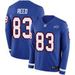 Nike Bills #83 Andre Reed Royal Blue Team Color Men's Stitched Nfl Limited Therma Long Sleeve Jersey Nfl