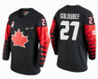 Men Canada Team #27 Cody Goloubef Black 2018 Winter Olympics Jersey Nhl
