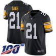 Nike Steelers #21 Sean Davis Black Alternate Men's Stitched Nfl 100Th Season Vapor Limited Jersey Nfl