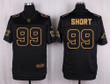 Nike Panthers #99 Kawann Short Black Men's Stitched Nfl Elite Pro Line Gold Collection Jersey Nfl