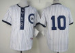 Chicago Cubs #10 Ron Santo 1909 White Pullover Jersey Mlb