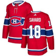 Adidas Canadiens #18 Serge Savard Red Home Stitched Nhl Jersey Nhl