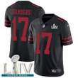 Nike 49Ers #17 Emmanuel Sanders Black Super Bowl Liv 2020 Alternate Men's Stitched Nfl Vapor Untouchable Limited Jersey Nfl