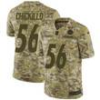 Men's Pittsburgh Steelers #56 Anthony Chickillo Camo Nike Nfl 2018 Salute To Service Limited Jersey Nfl