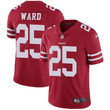 Nike San Francisco 49Ers #25 Jimmie Ward Red Team Color Men's Stitched Nfl Vapor Untouchable Limited Jersey Nfl