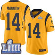 #14 Limited Sean Mannion Gold Nike Nfl Youth Jersey Los Angeles Rams Rush Vapor Untouchable Super Bowl Liii Bound Nfl