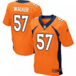 Men's 2017 Nfl Draft Denver Broncos #57 Demarcus Walker Orange Team Color Stitched Nfl Nike Elite Jersey Nfl