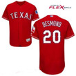 Men's Texas Rangers #20 Ian Desmond Red 2016 Flex Base Majestic Stitched Mlb Jersey Mlb