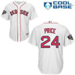 Red Sox #24 David Price White New Cool Base 2018 World Series Stitched Mlb Jersey Mlb
