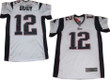 Nike New England Patriots #12 Tom Brady White Elite Jersey Nfl