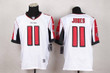 Men's Atlanta Falcons #11 Julio Jones Nike White Elite Jersey Nfl