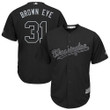 Nationals #31 Max Scherzer Black Brown Eye Players Weekend Cool Base Stitched Baseball Jersey Mlb