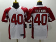 Men's Arizona Cardinals #40 Pat Tillman White Retired Player Nfl Nike Elite Jersey Nfl