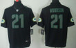Nike Green Bay Packers #21 Charles Woodson Black Impact Limited Jersey Nfl