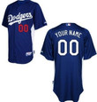 Personalize Jersey Men's Los Angeles Dodgers Customized Blue Jersey Mlb