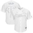 Cardinals #46 Paul Goldschmidt White Goldy Players Weekend Cool Base Stitched Baseball Jersey Mlb